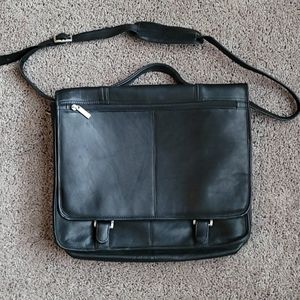 Vintage Wilsons Leather Business Attache- Black